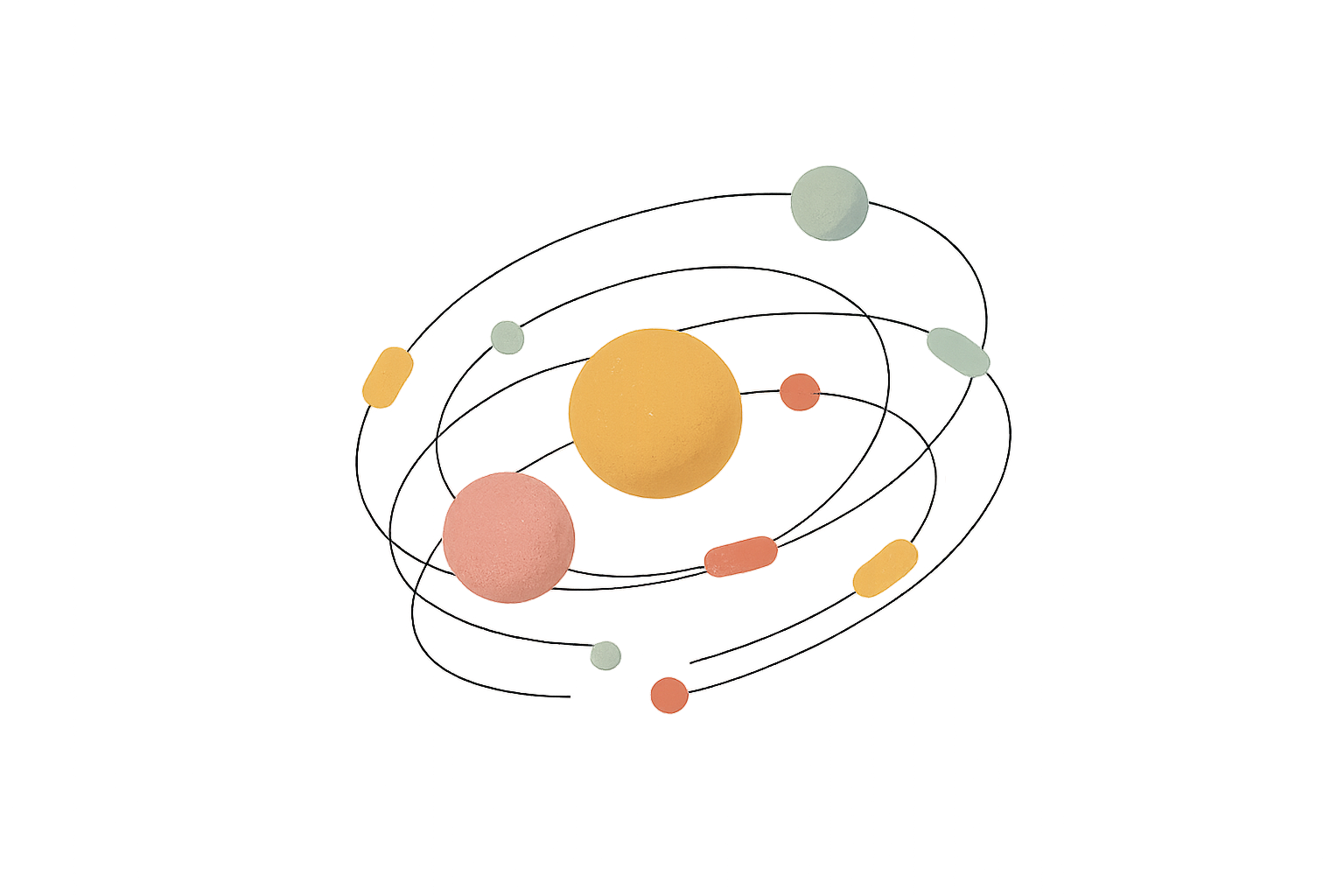When Does Debris Become a Body? Understanding the Thresholds of the Three-Body Problem